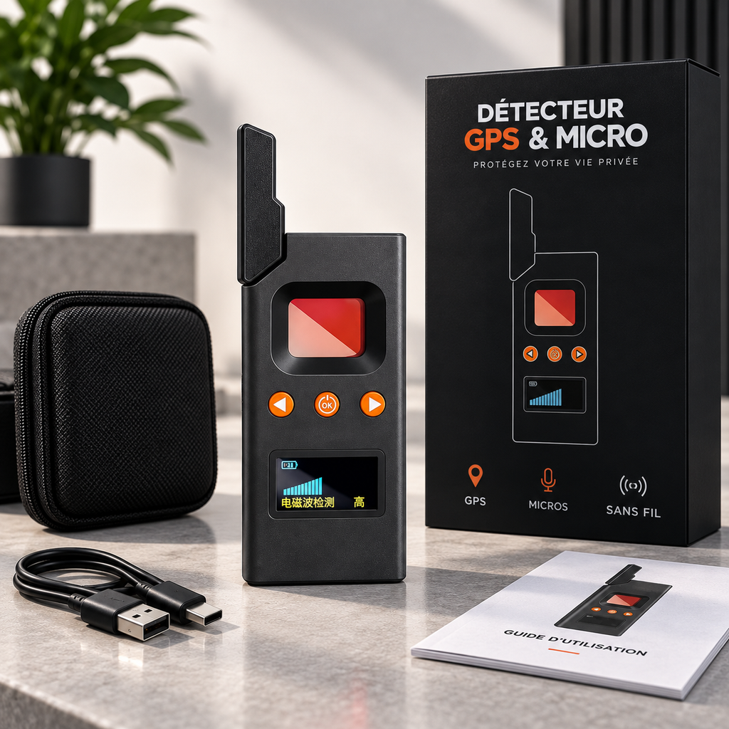 H5 Pro Spy Camera Detector – Airbnb & Hotel