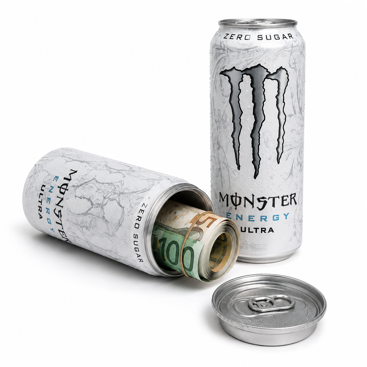 Cannette Monster Blanc